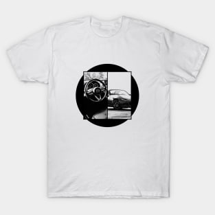 Mazda Miata MX-5 ND Black 'N White 5 T-Shirt